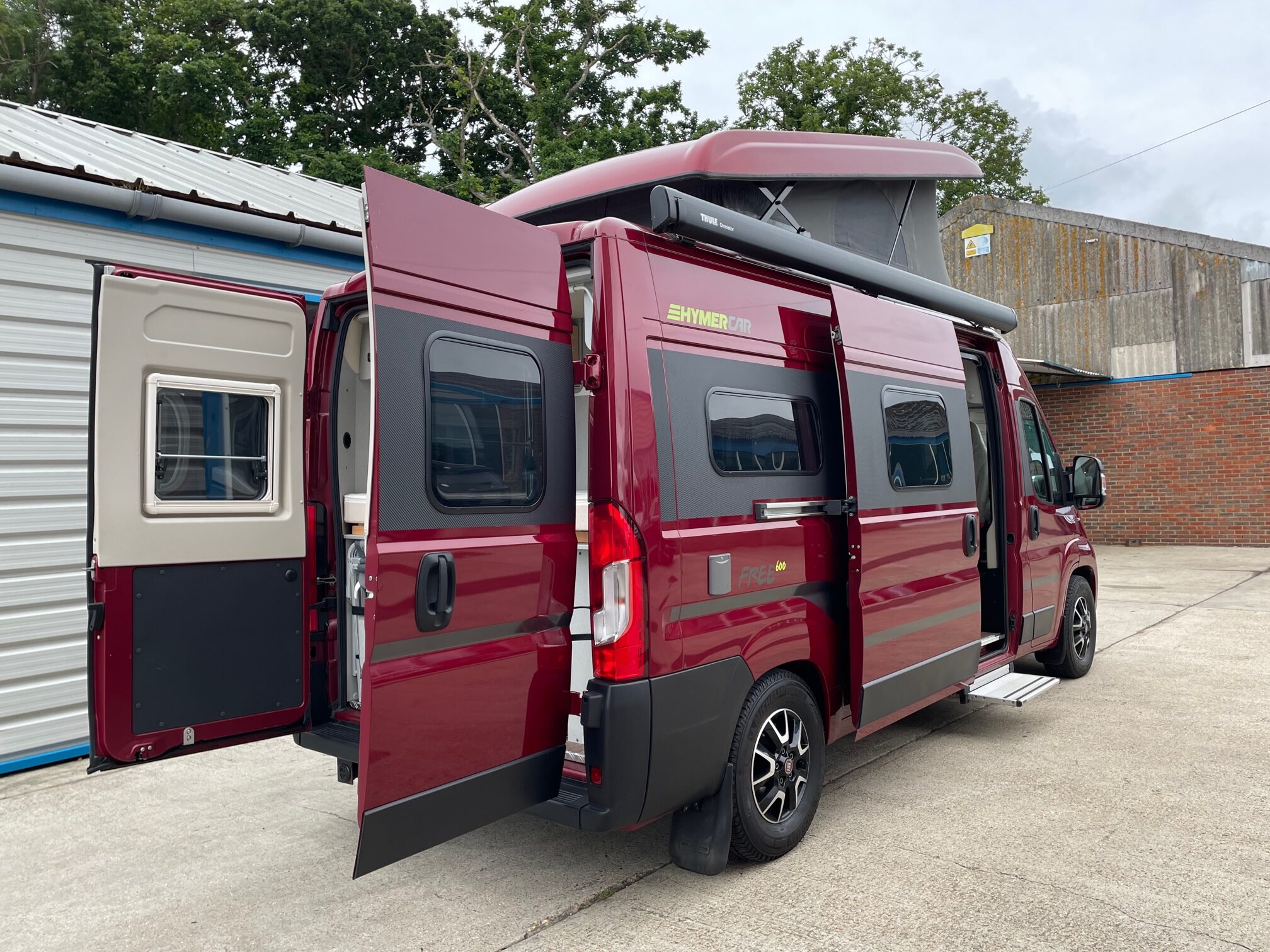 Hymer camper cheap van 2020